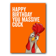You Massive Cock Card